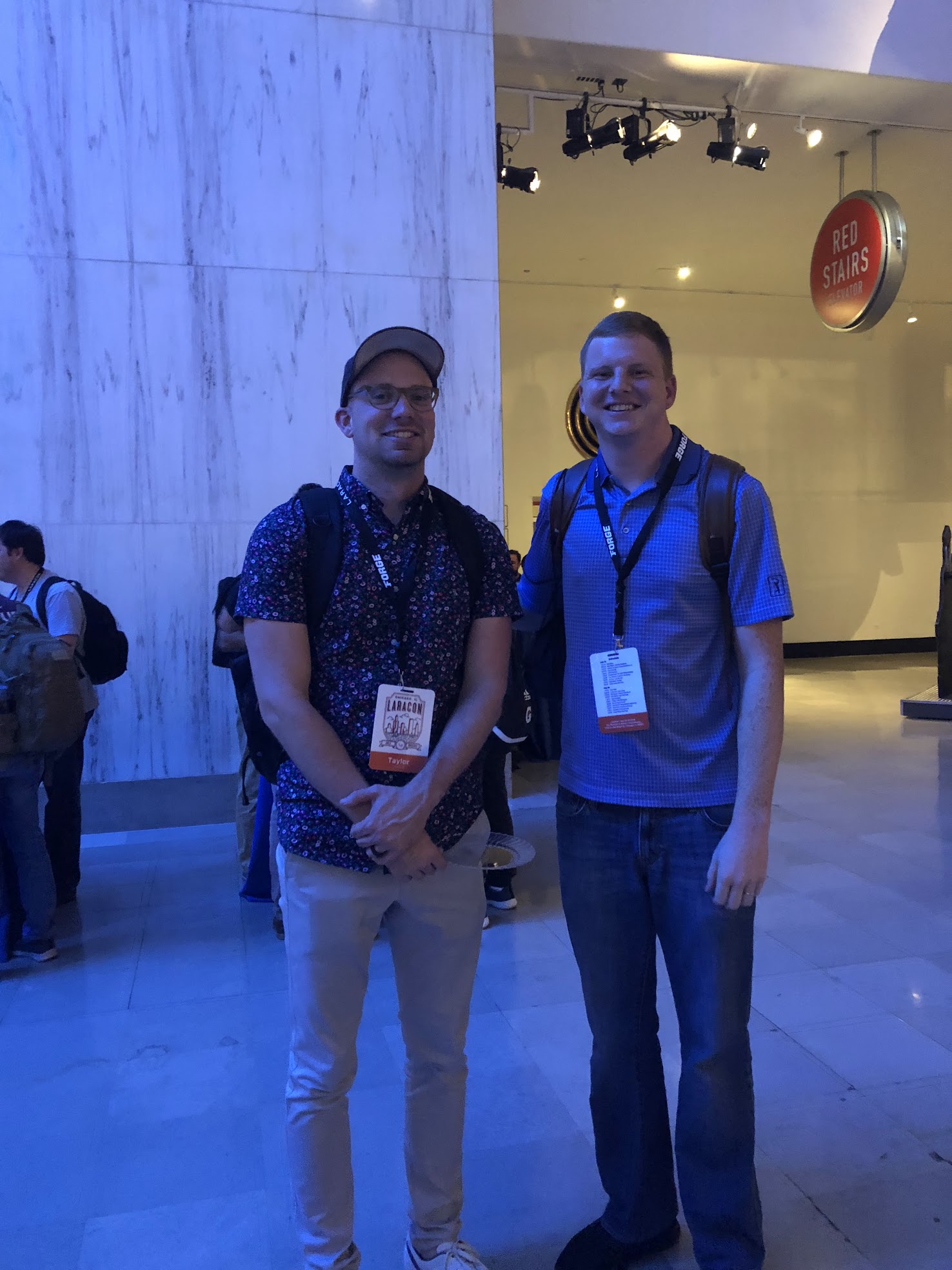 My first Laracon, Meeting Taylor Otwell